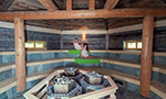 Finská rustikální sauna