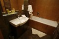 Koupelna v hotelovém pokoji Diplomat